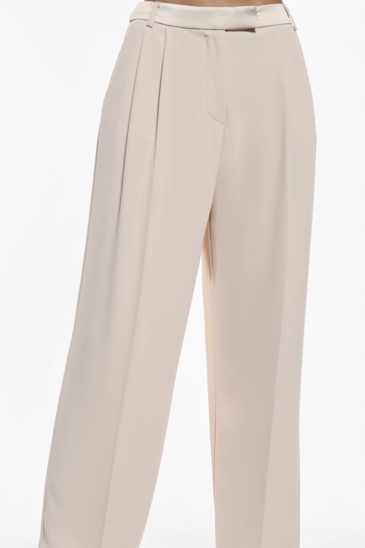 Pantaloni neve ampi con vita alta
