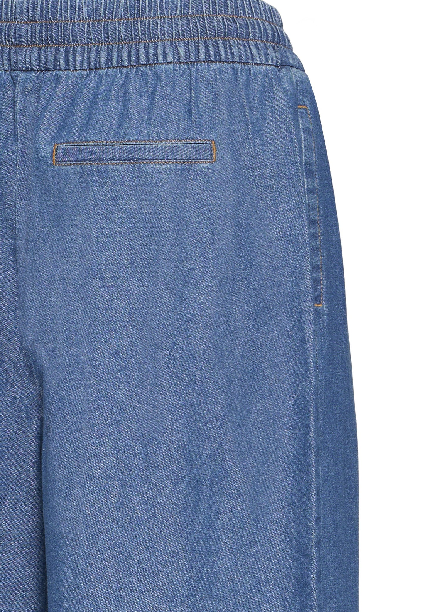 Pantalone Wide Leg medium blue