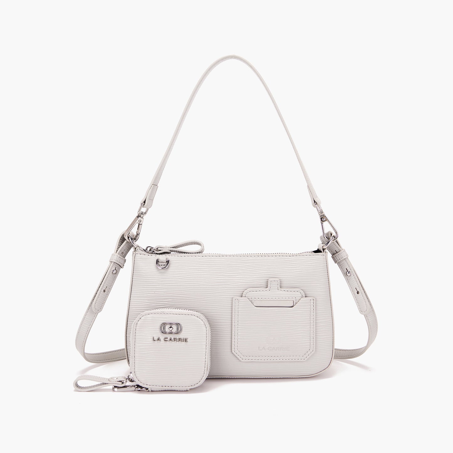 Borsa a spalla ivory Pocket