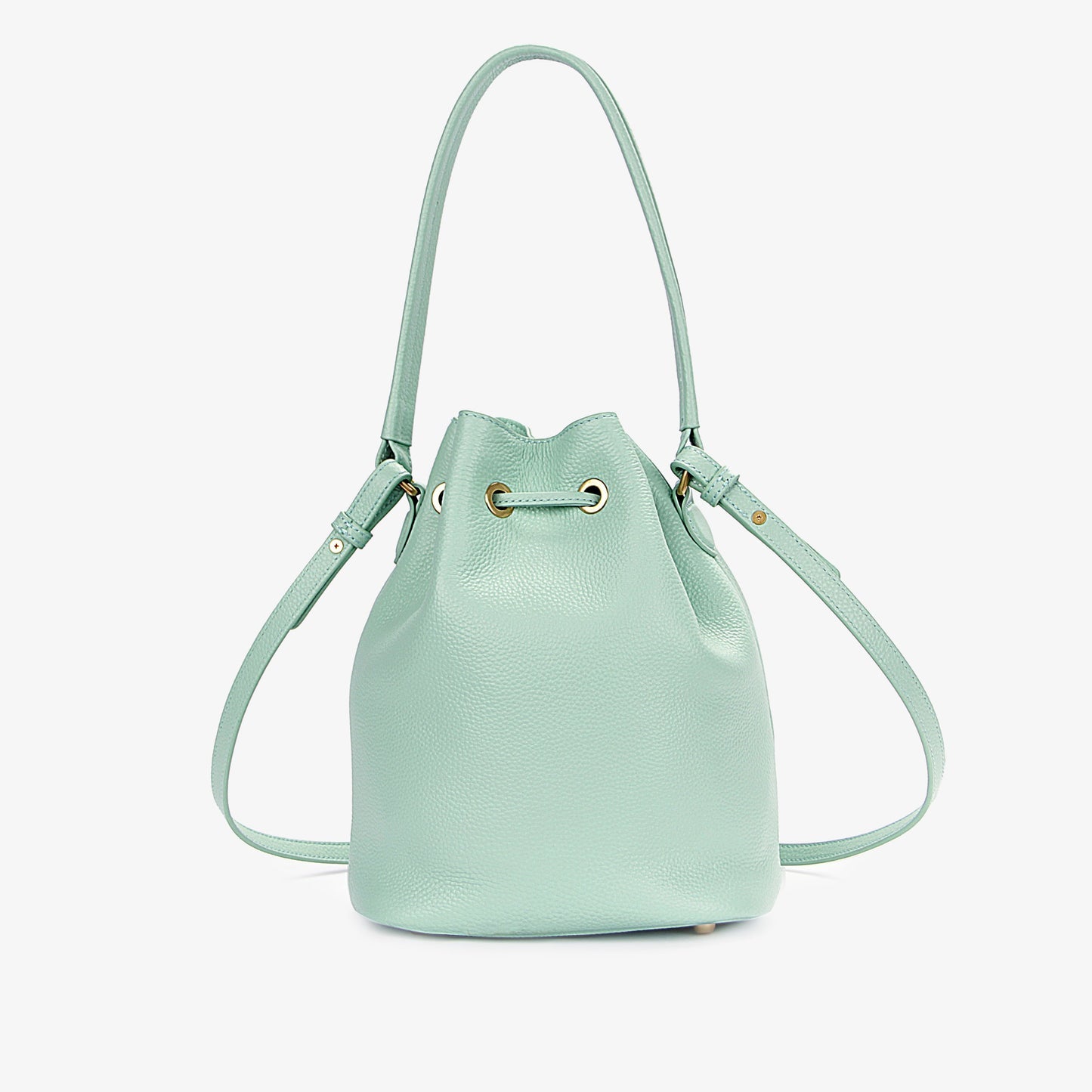 Secchiello Zipper verde menta
