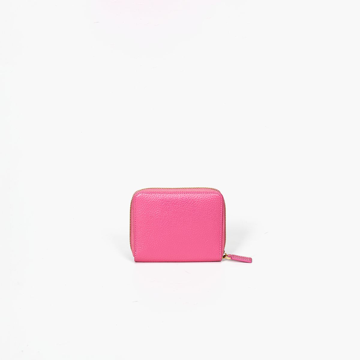 Portafoglio Zipper rosa