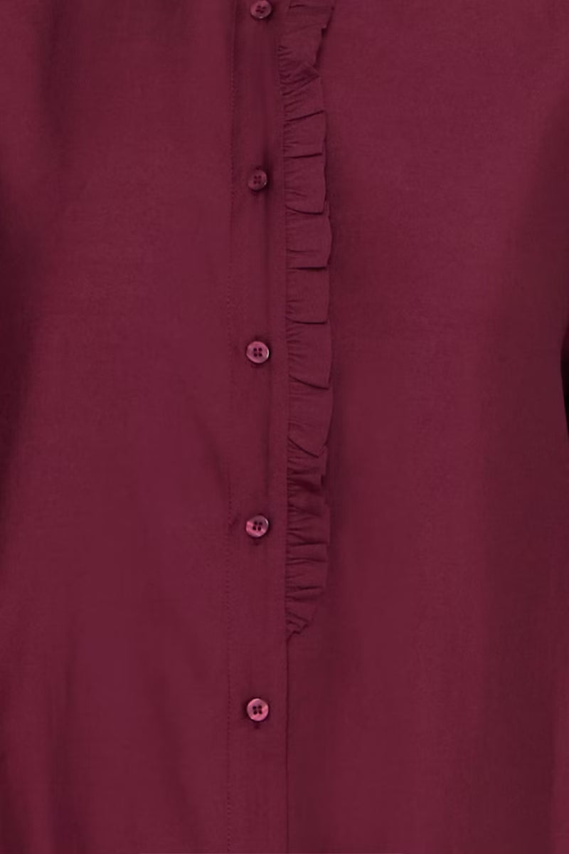 Camicia bordeaux Ihkarlani