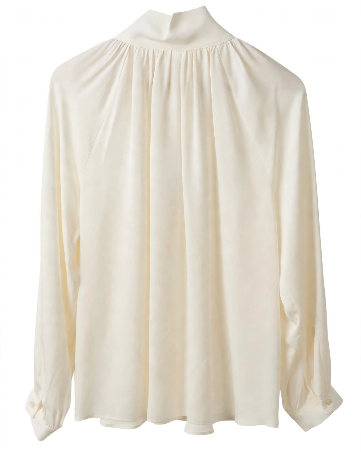 Camicia panna effetto velo