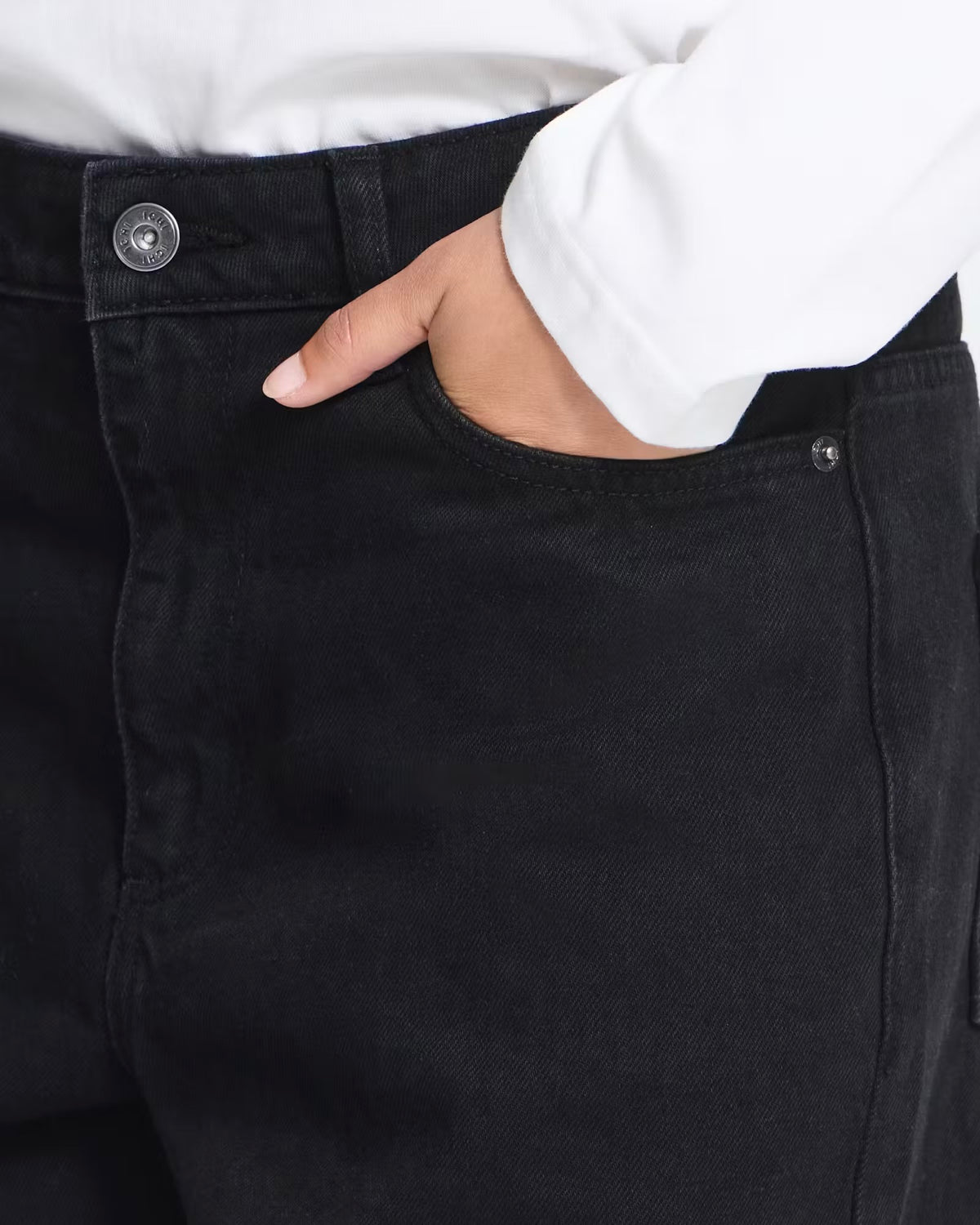 Jeans nero regular