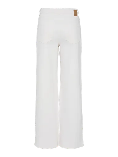 Jeans bianco wide fit