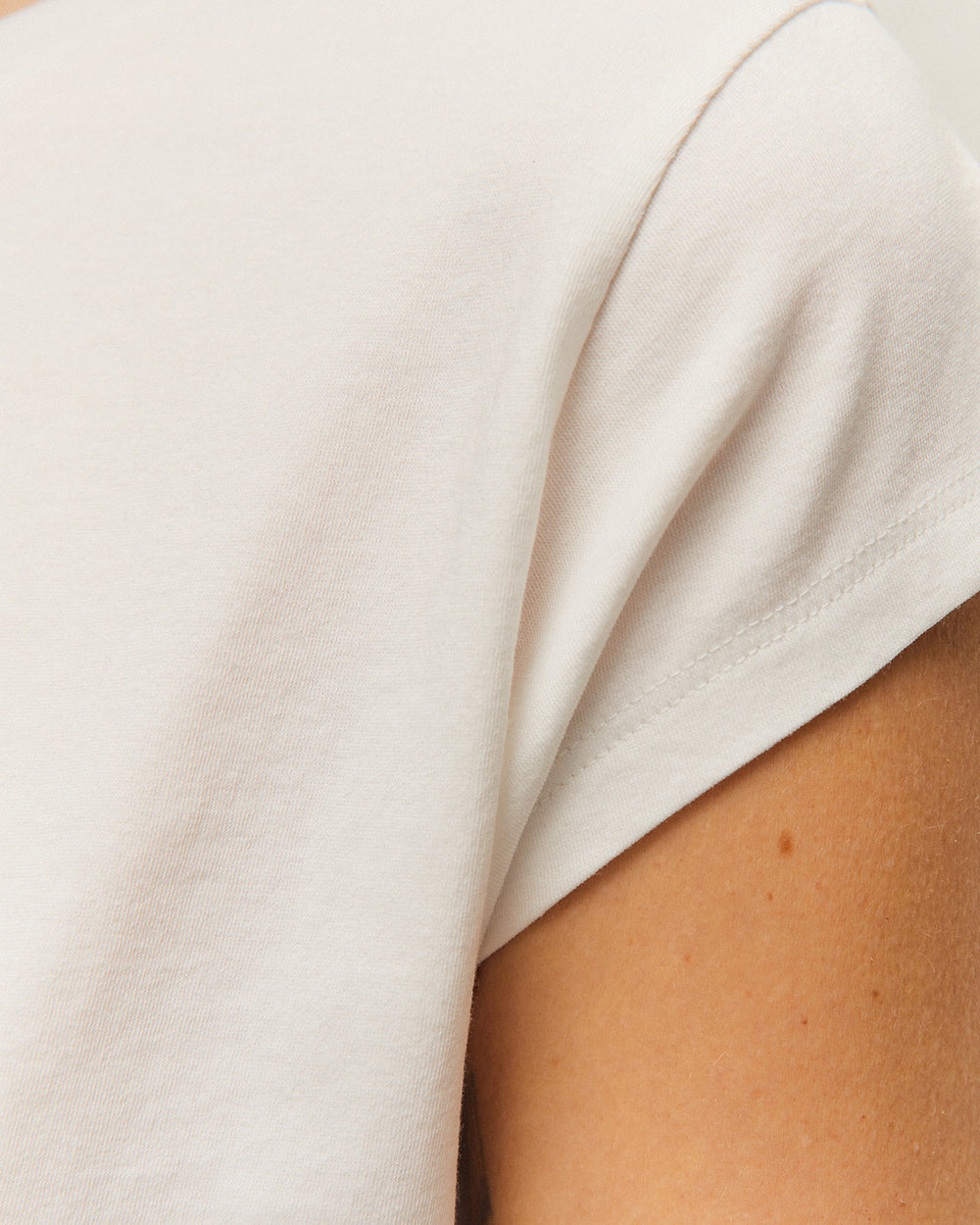T-shirt basic con scollo tondo e maniche corte