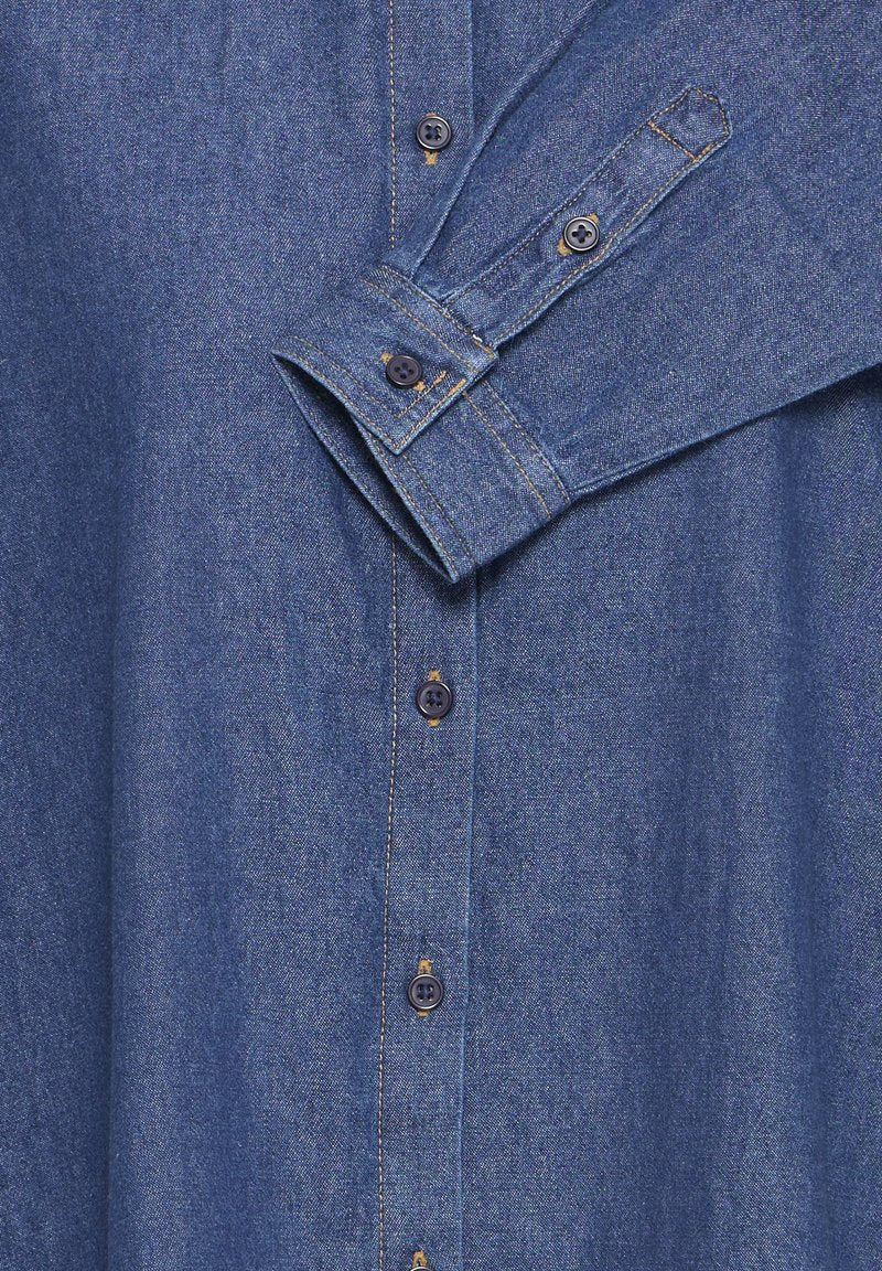 Camicia denim leggero medium blue