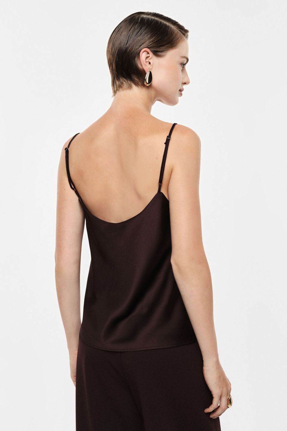 Canotta marmo in satin