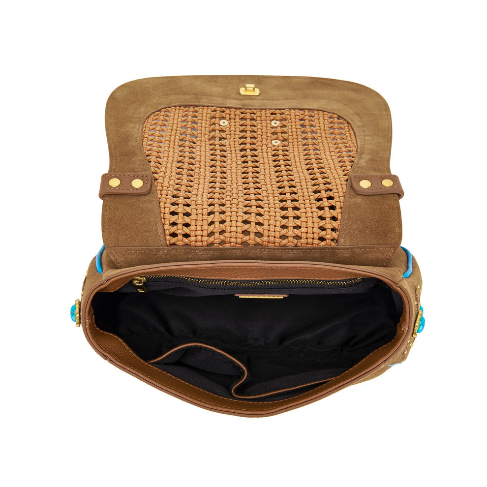 Borsa a mano Jungle multi cuoio