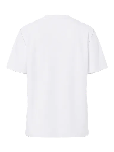 T-shirt bianca in cotone