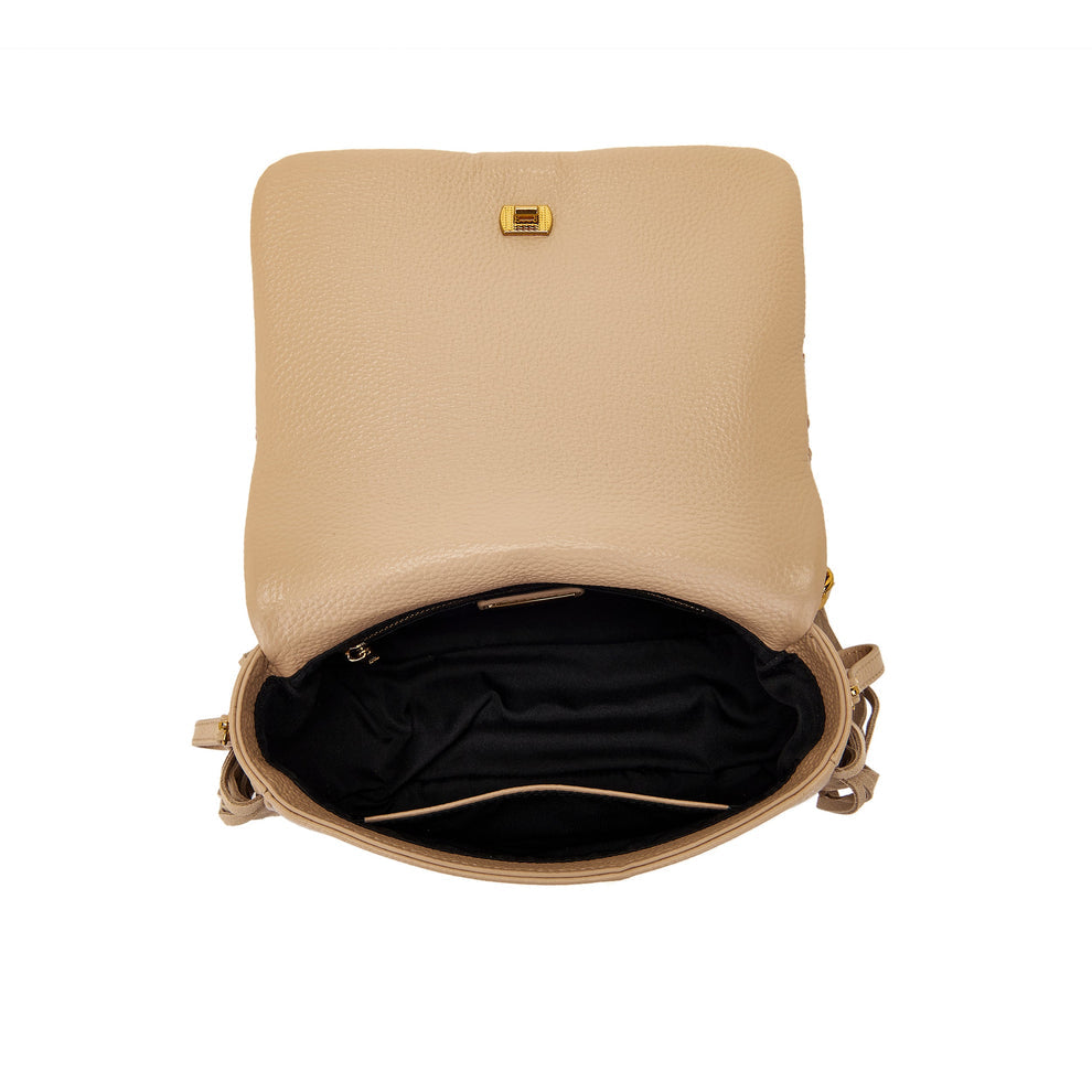 Borsa a spalla Isabel beige