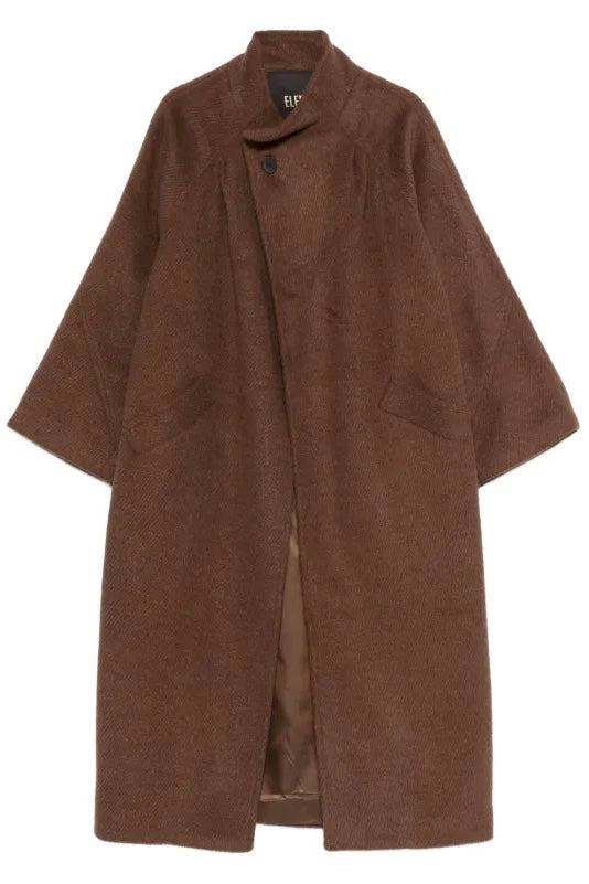 Cappotto marrone oversize