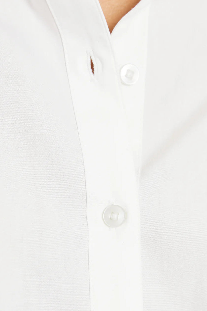 Camicia bianca in cotone