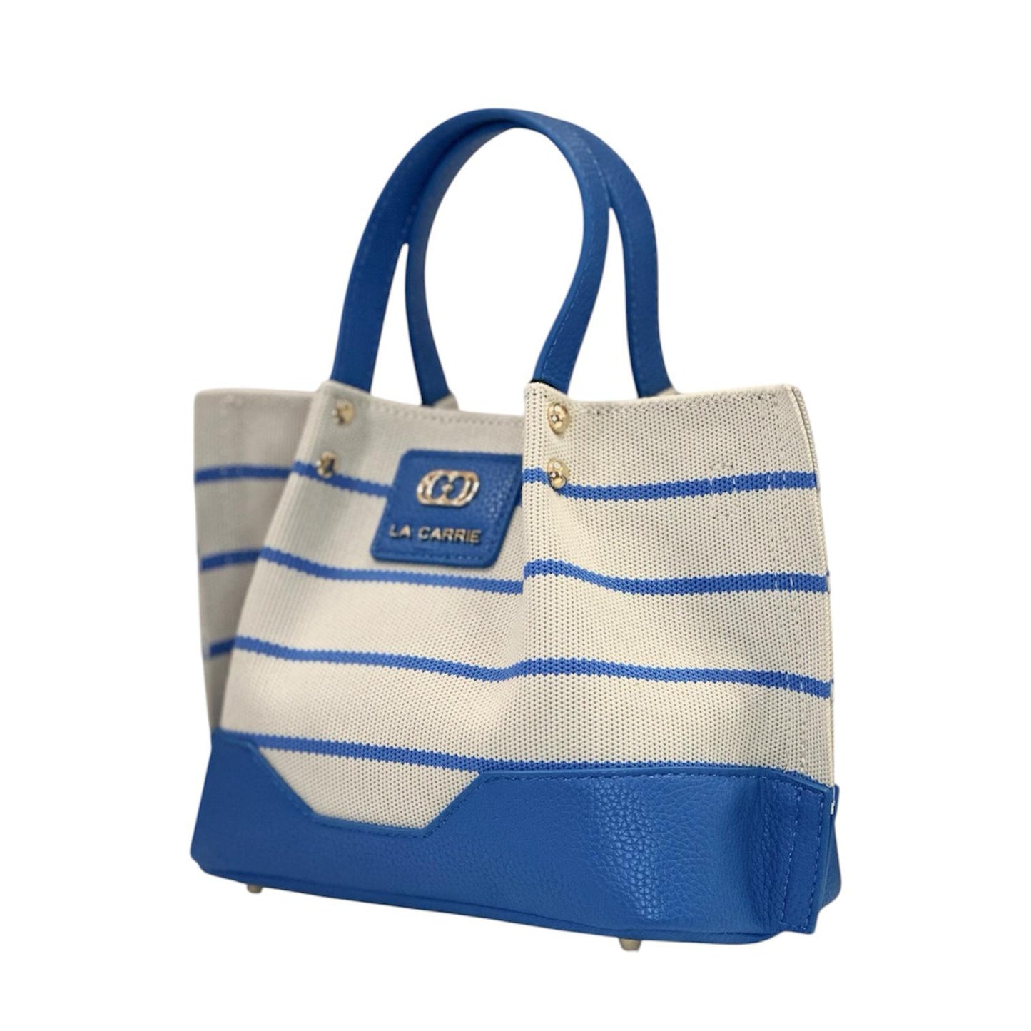 Borsa a mano Sky in tessuto Stripes mini