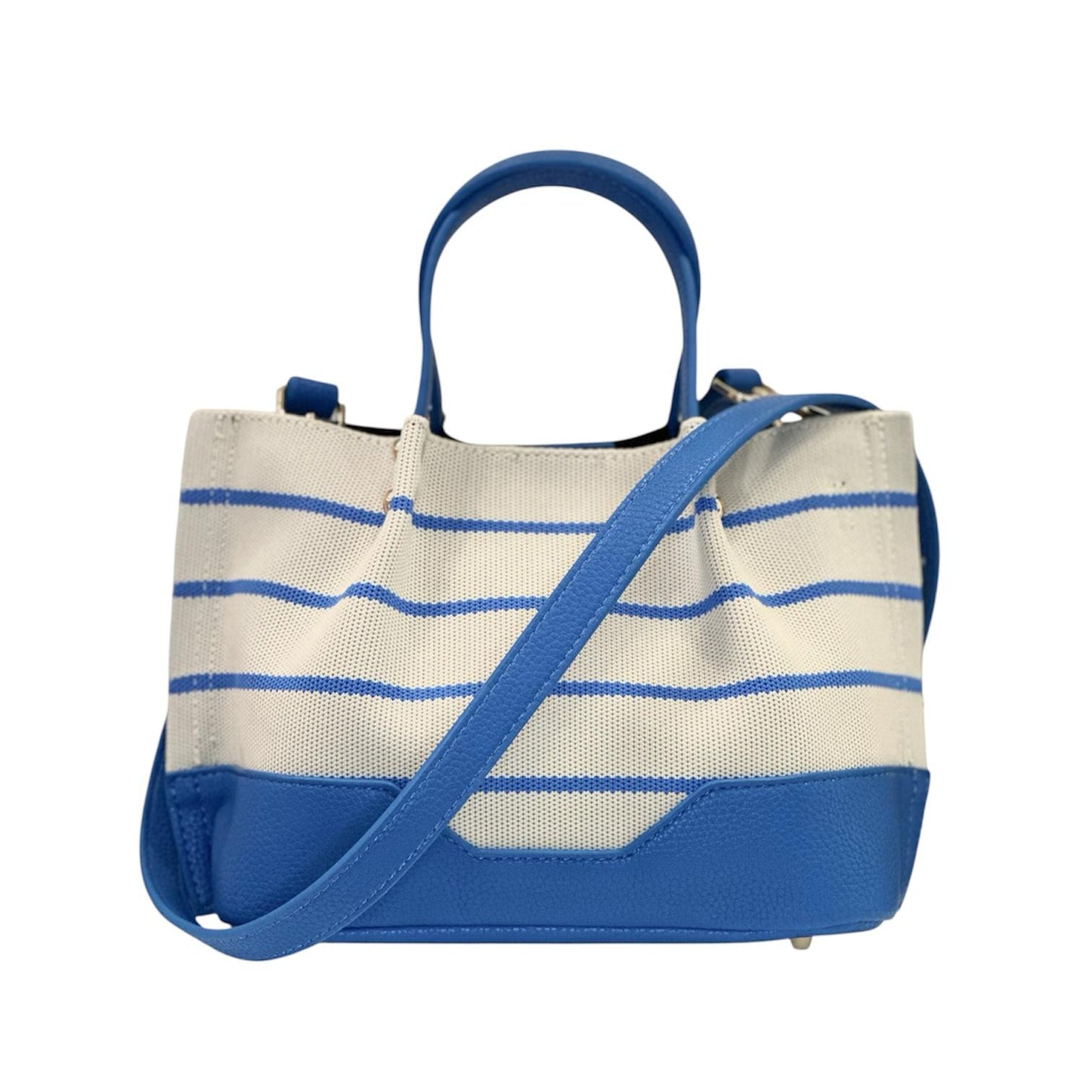 Borsa a mano Sky in tessuto Stripes mini