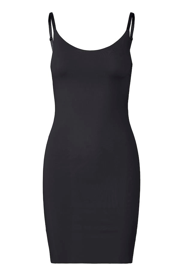 Sottoveste nera taglio laser