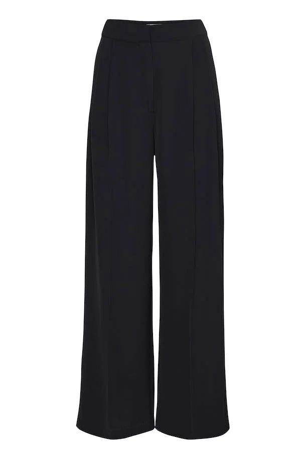 Pantalone palazzo nero Ihreya