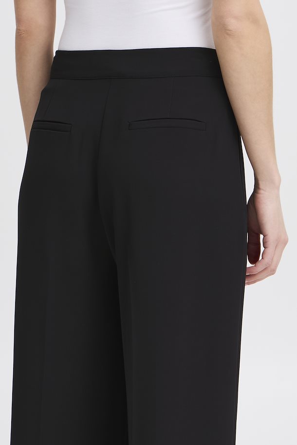Pantalone palazzo nero Ihreya
