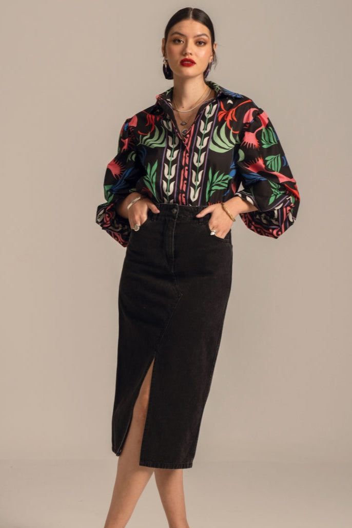 Camicia in cotone Narcissus