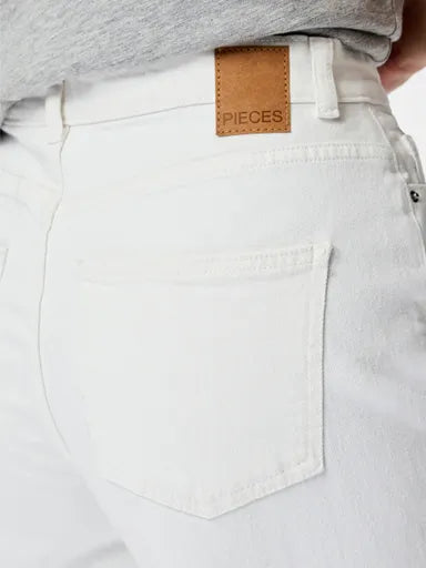 Jeans bianco wide fit