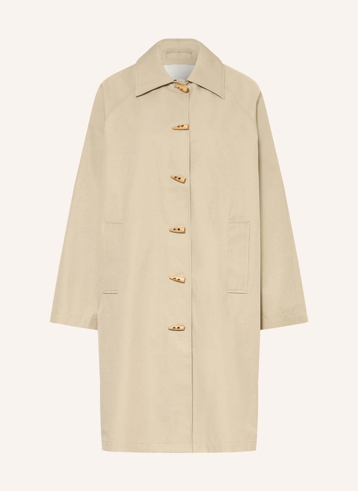 Trench beige lungo