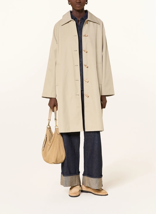 Trench beige lungo