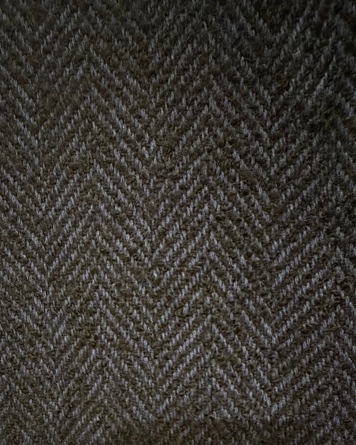 Cappotto spigato blu monopetto