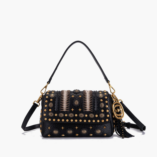 Borsa nera a spalla Jungle