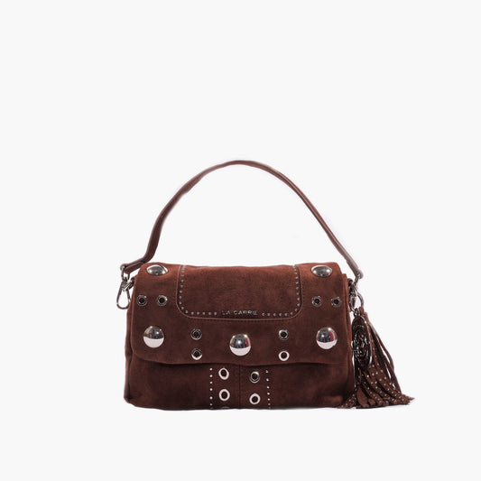 Borsa brown a spalla Etnic