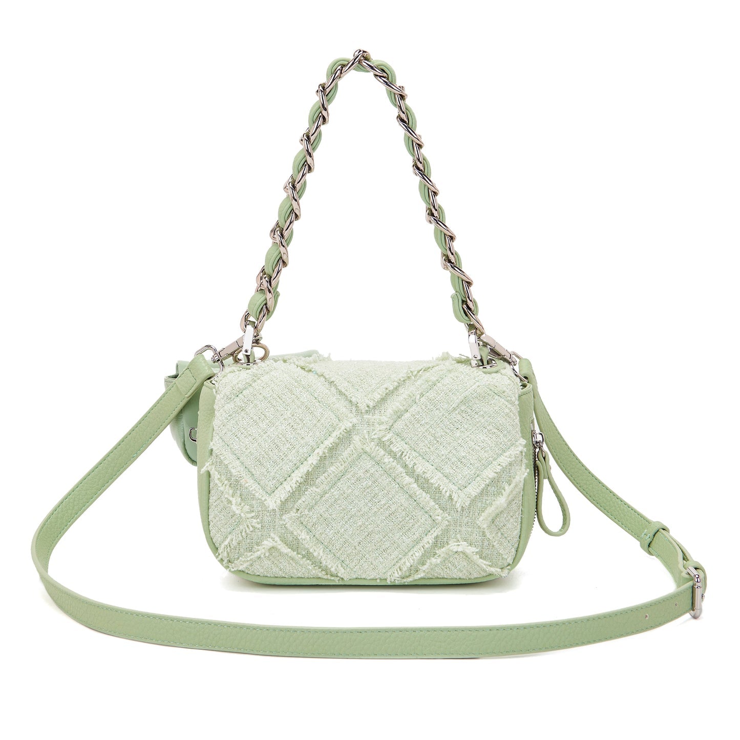 Borsa a spalla Isabel Cross verde