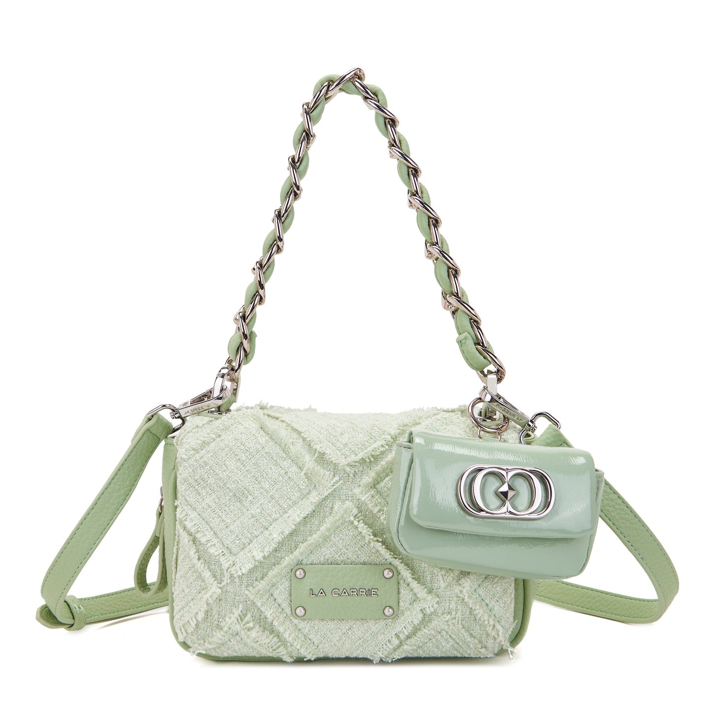 Borsa a spalla Isabel Cross verde