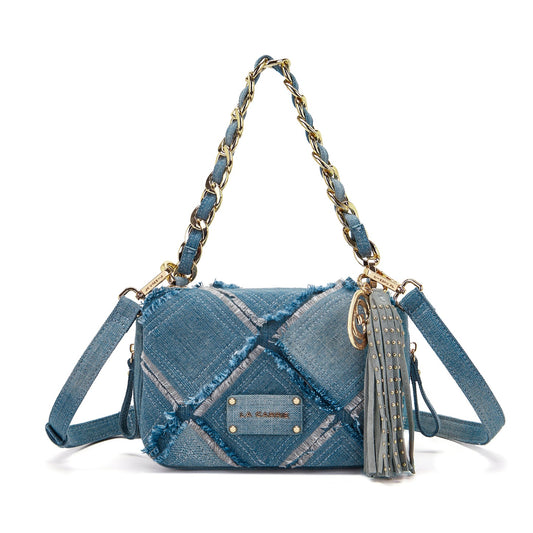 Borsa a mano Isabel Cross jeans