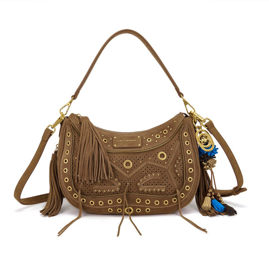 Borsa a spalla Jungle cuoio