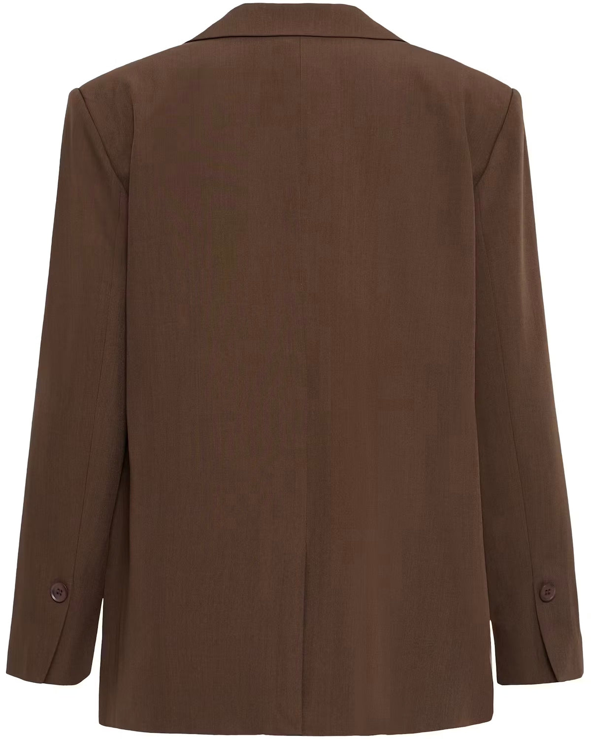 Giacca moro oversize monopetto
