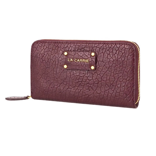Large burgundy wallet