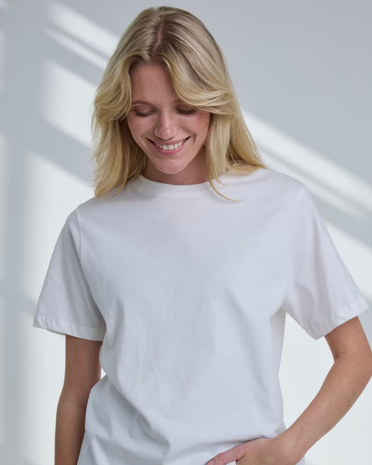 T-shirt bianca regular