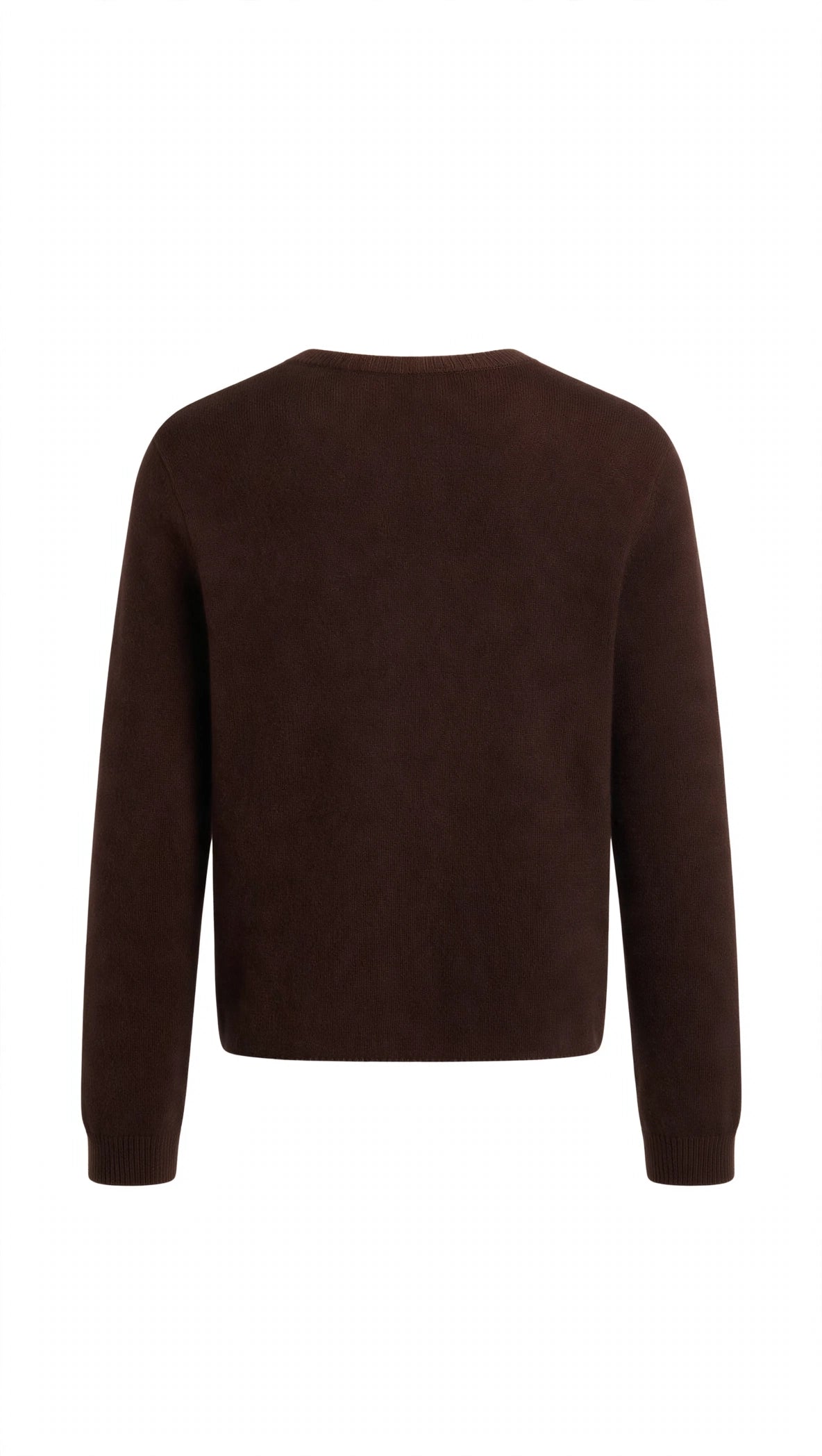 Maglione moro regular scollatura tonda