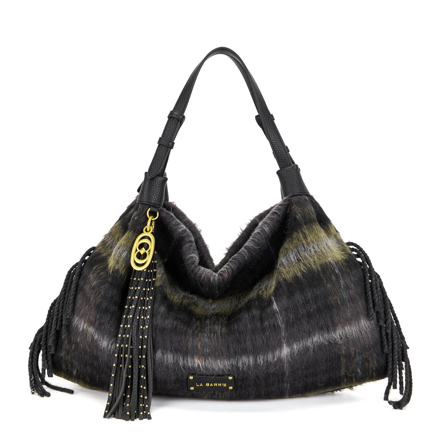 Borsa grande a spalla black