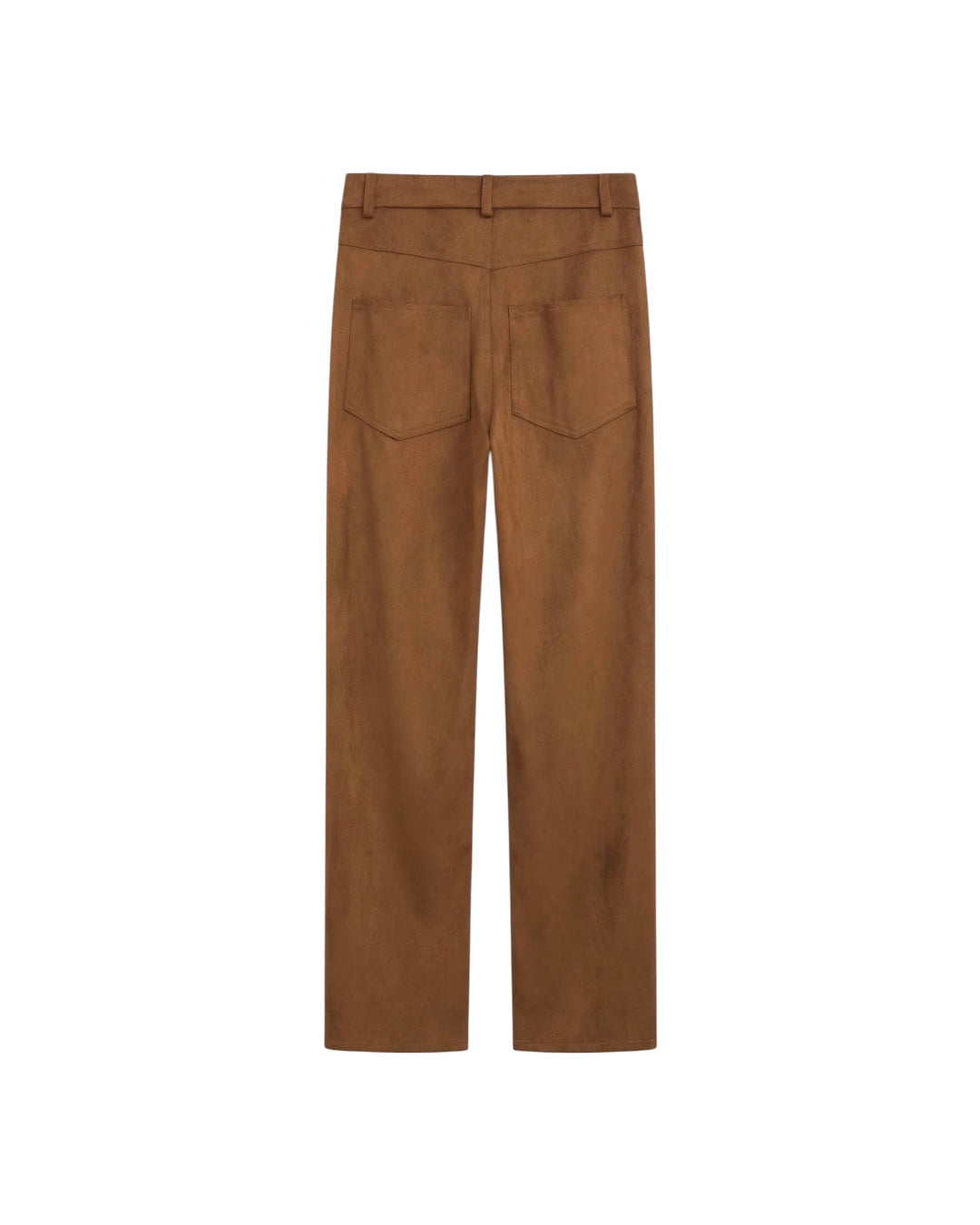 Pantalone camel con tasconi laterali effetto dainetto
