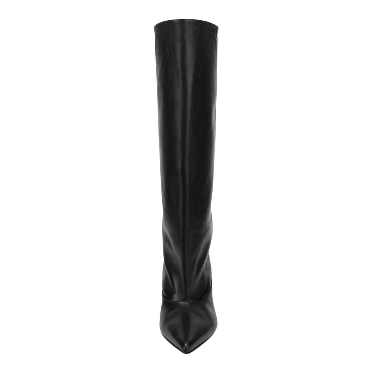 Tall black nappa boot