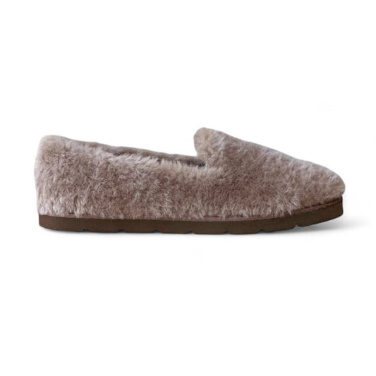 Slippers Teddy taupe