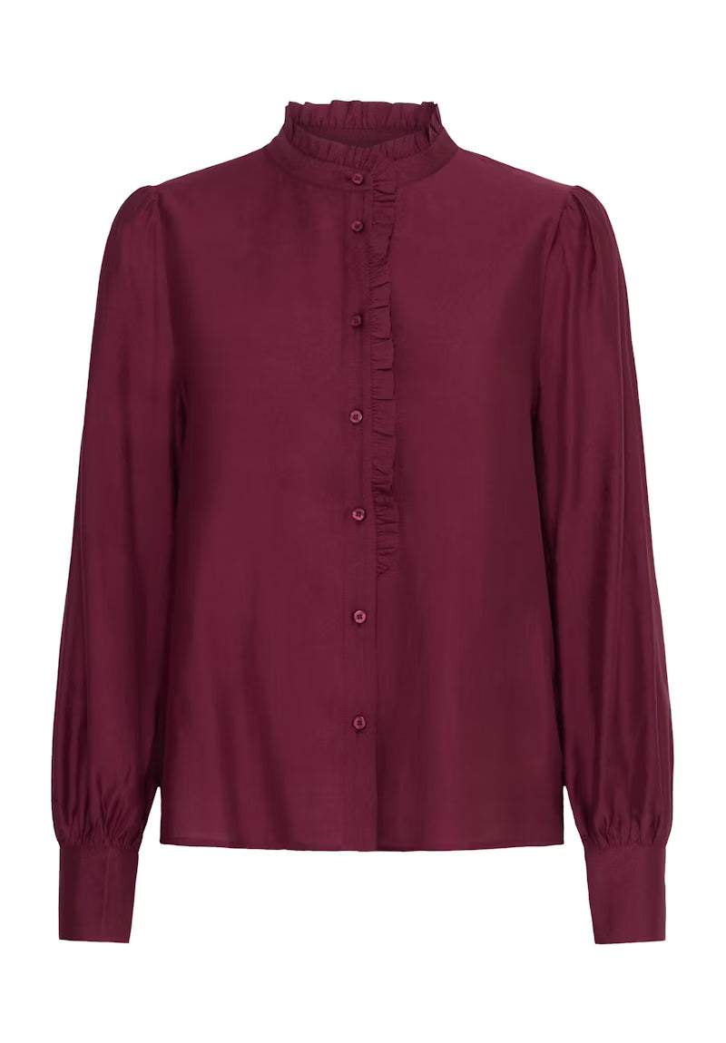 Camicia bordeaux Ihkarlani