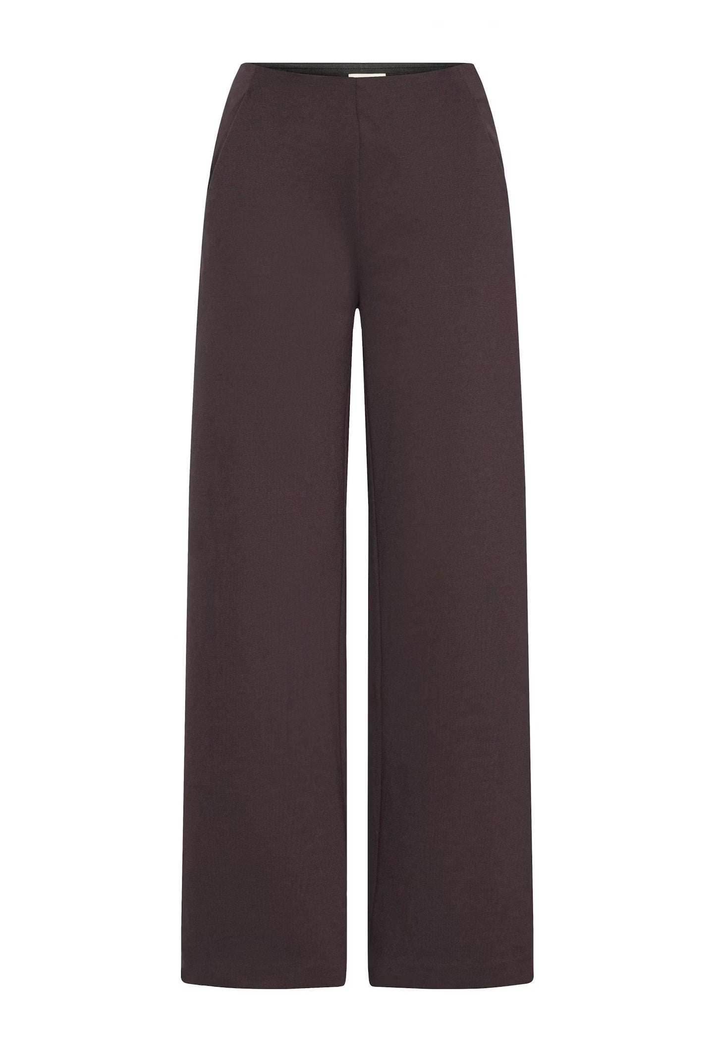 Pantalone palazzo moro con zip Ihkate Wide