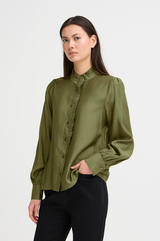 Camicia verde Ihkarlani