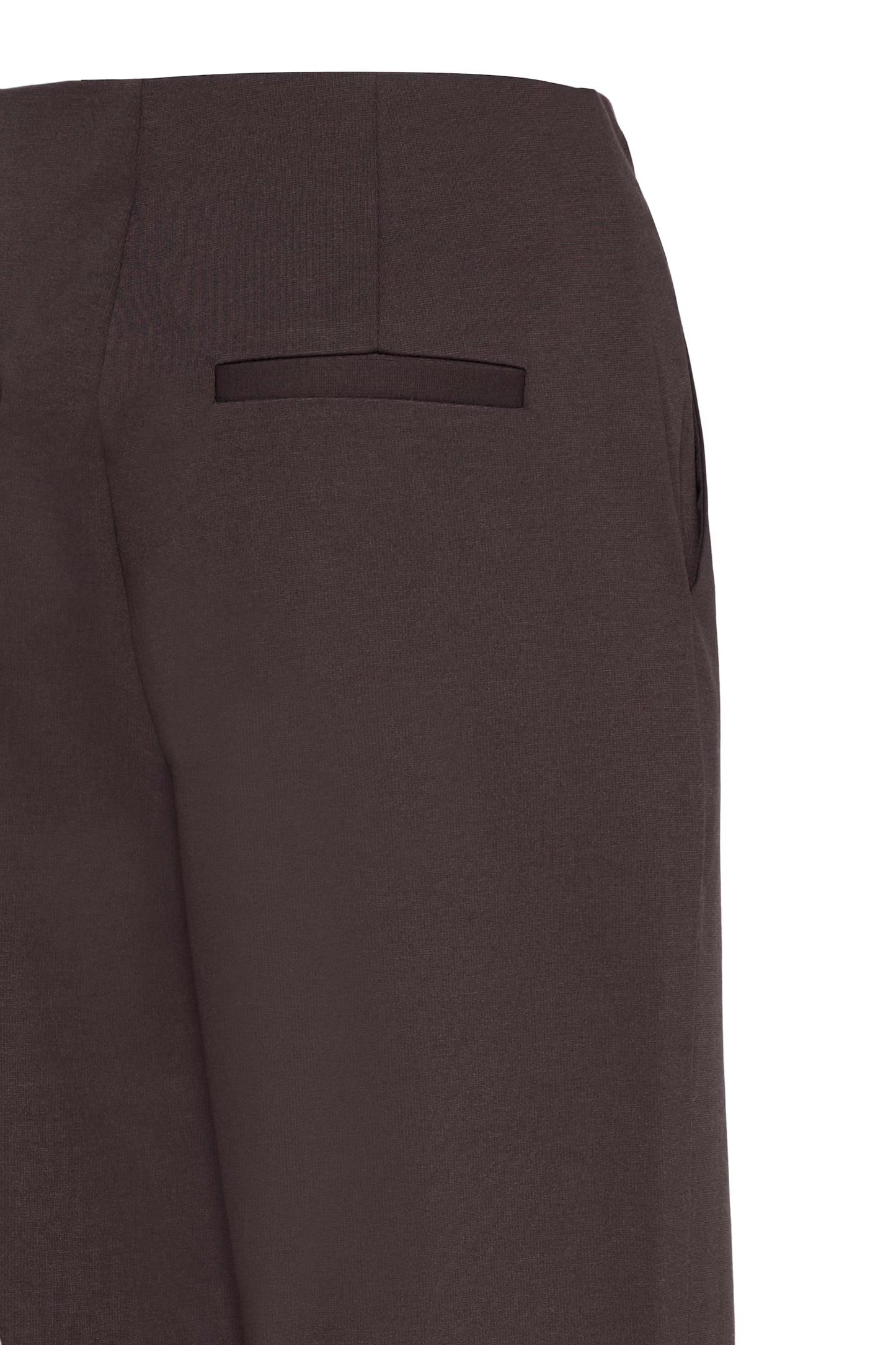 Pantalone palazzo moro con zip Ihkate Wide