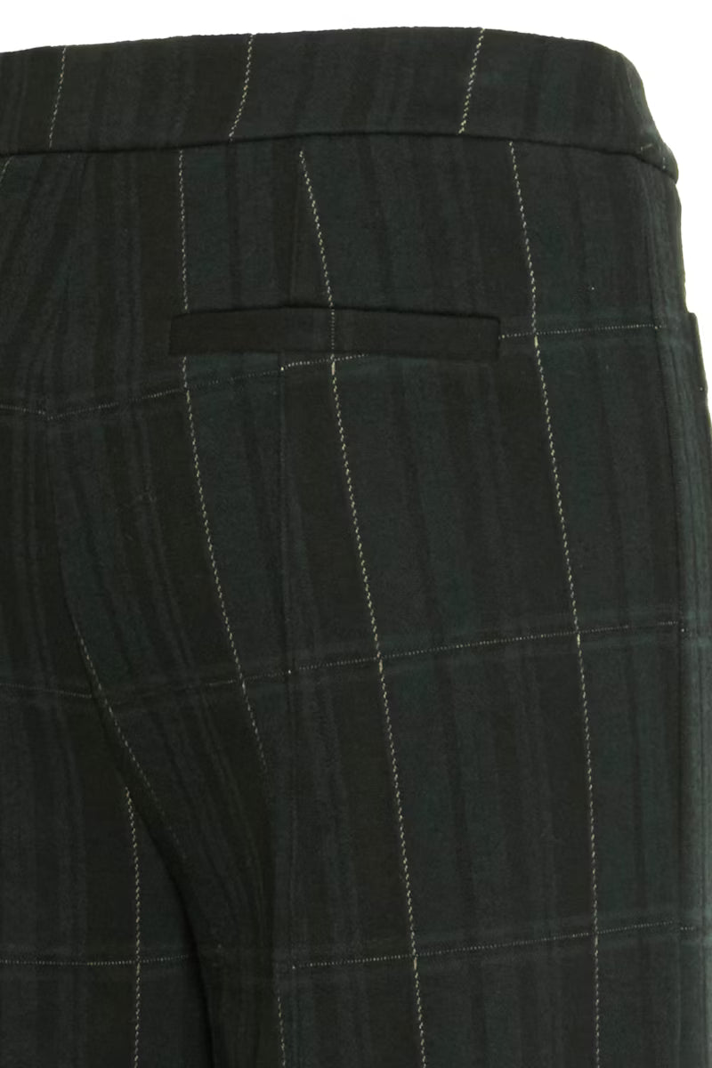 Completo Woolley con blazer corto e pantalone palazzo