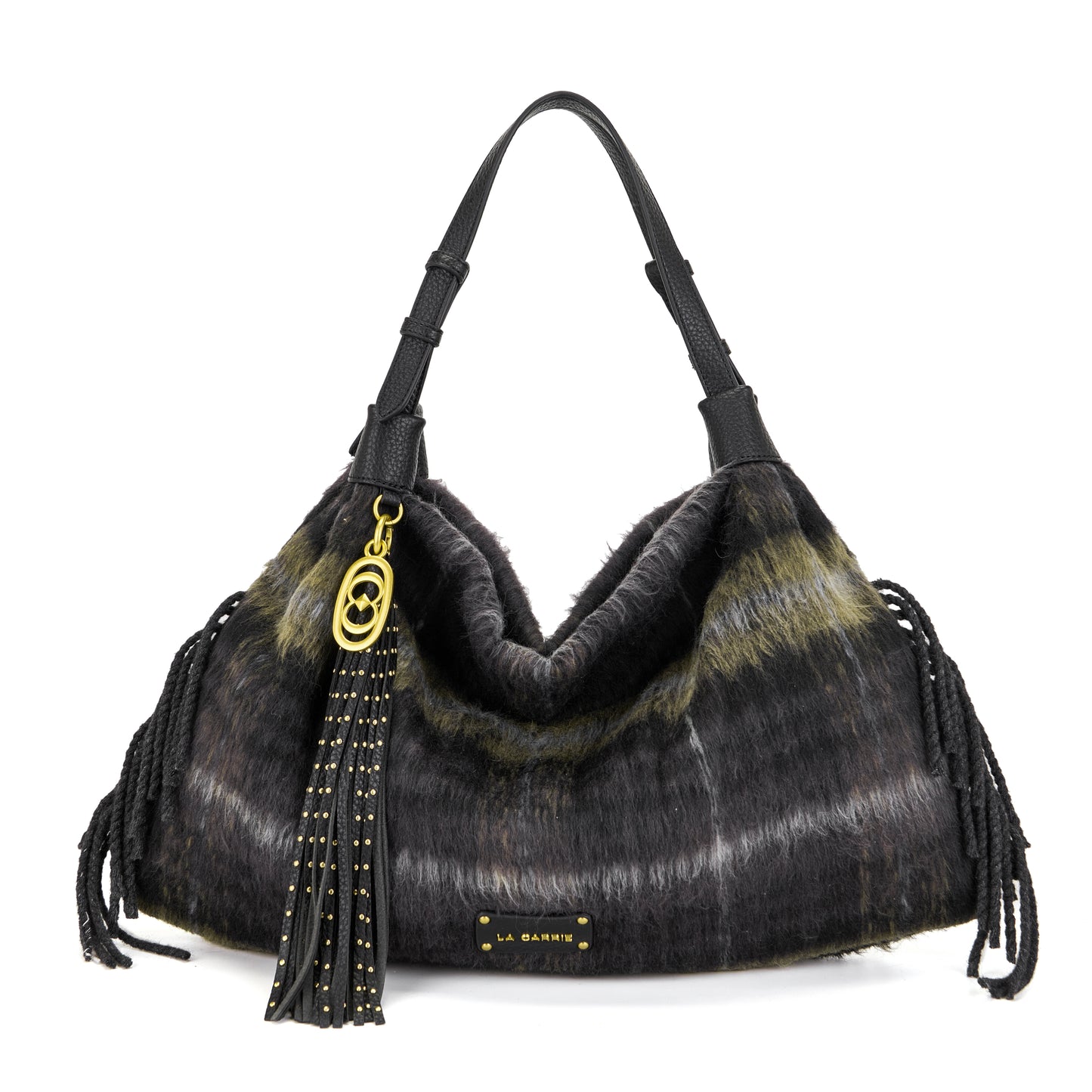 Borsa grande a spalla black