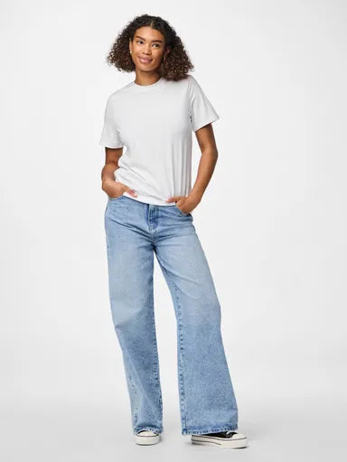 T-shirt bianca in cotone