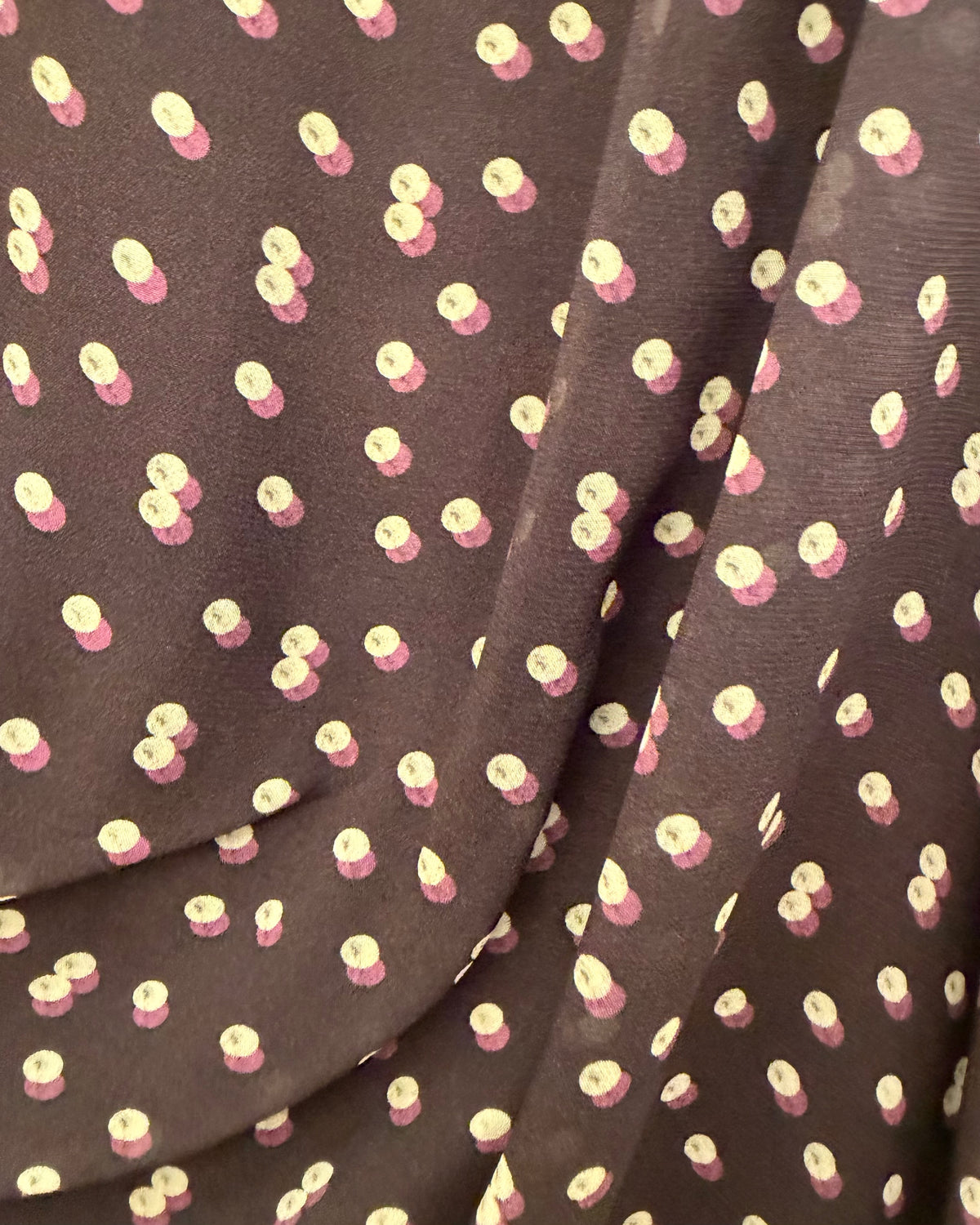 Abito lungo pois moro con drappeggio sul fianco