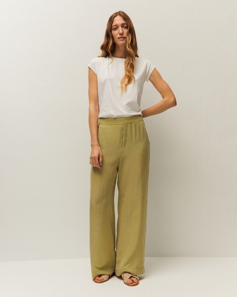T-shirt basic con scollo tondo e maniche corte